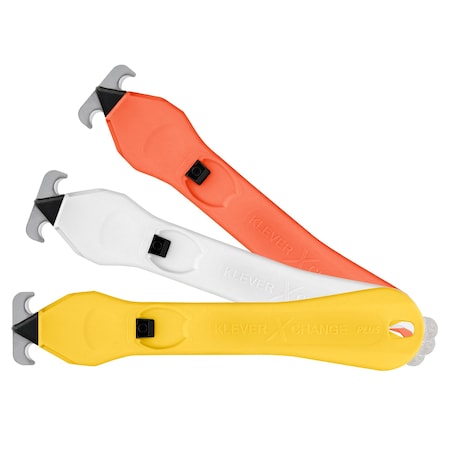 Klever XChangePLS40 Safety Cutter, Yellow PLS-200XC-40Y